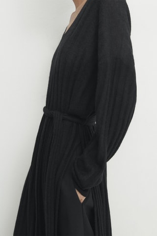 Maglia in lana e alpaca - Nero