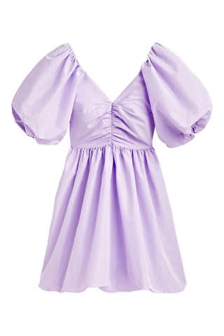 Vestito corto con maniche a sbuffo Studio  - Malva