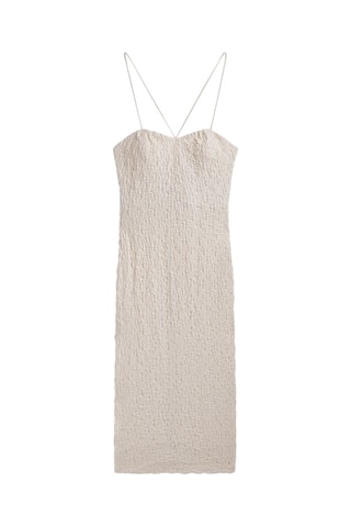 Vestito a corsetto strutturato con spalline Studio  - Beige