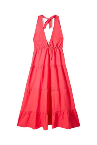 Abito con volant - Rosso