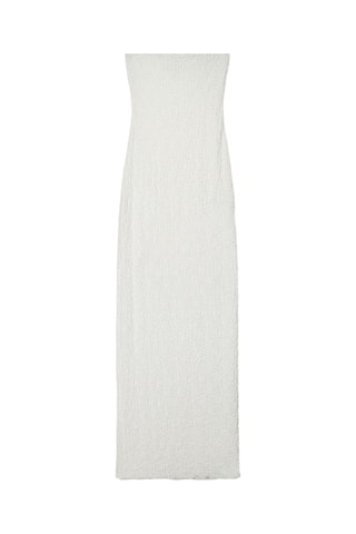 Abito bustier senza maniche - Bianco