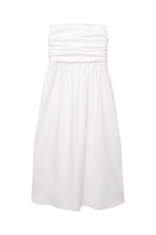 Abito bustier - Bianco