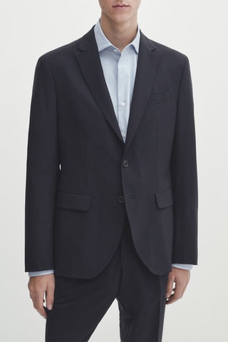 Giacca in lana - Navy