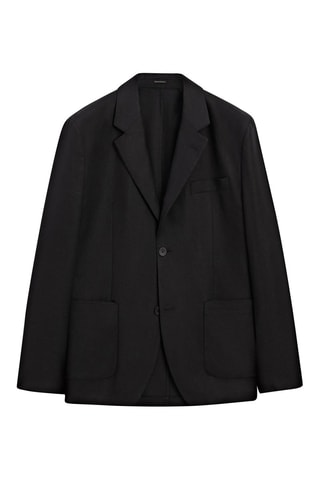 Giacca in lino - Nero