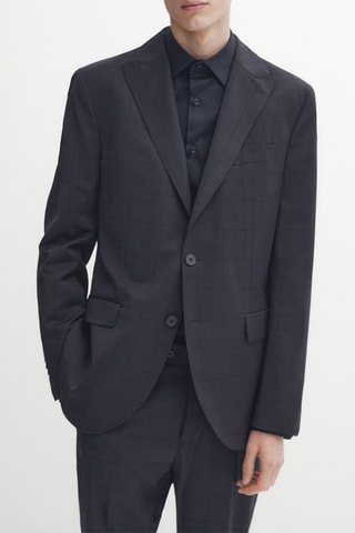 Giacca in lana - Navy