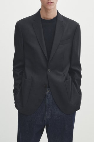 Giacca in lana - Navy