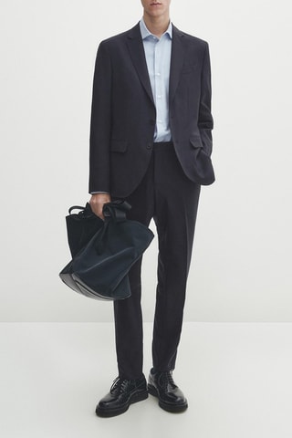 Giacca in lana - Navy