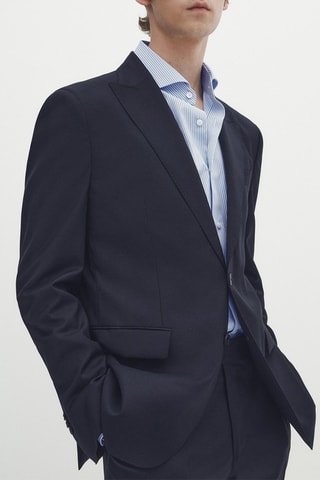 Giacca in lana - Navy