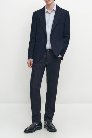 Giacca in lana - Navy