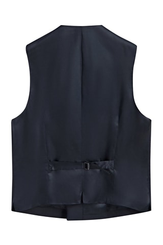 Gilet da completo in lana - Navy
