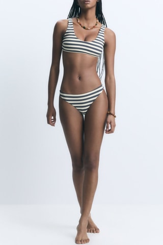 Reggiseno bikini - Bianco e antracite