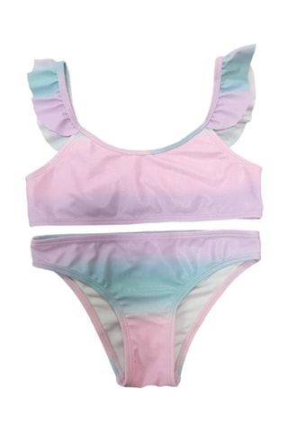 Bikini tie and dye - Rosa