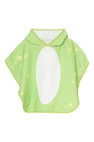 Mantellina da bagno con cappuccio - Verde chiaro