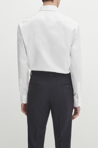 Camicia regular - Bianco