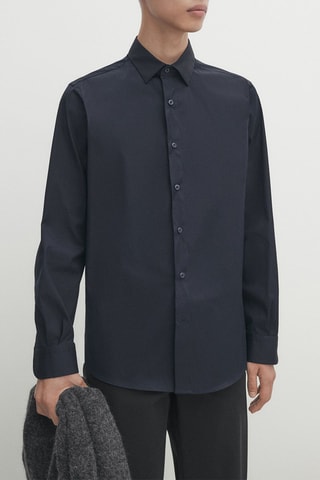 Camicia slim - Navy