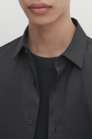 Camicia slim - Nero
