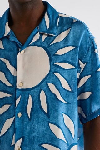 Camicia relaxed - Blu
