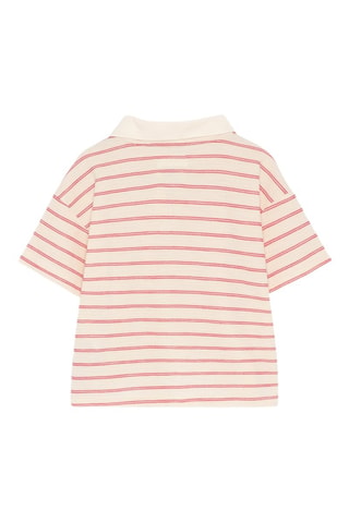 Polo - Ecrù e rosa