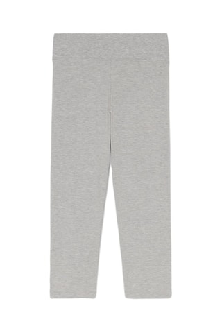 Leggings a vita alta - Grigio melange