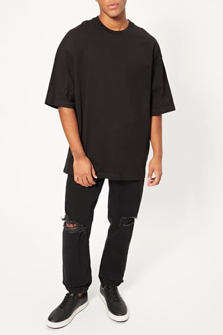 T-shirt oversize - Nero