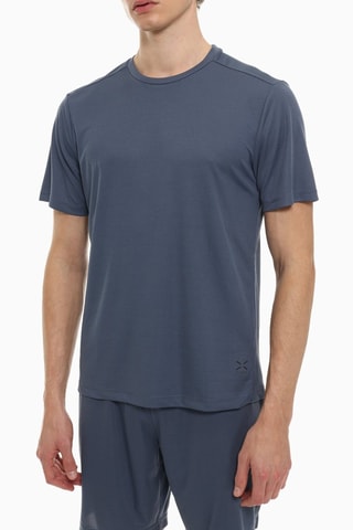 T-shirt - Bleu-gris