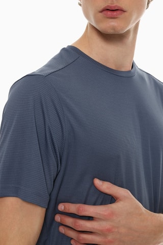 T-shirt - Bleu-gris