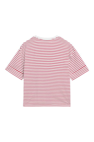 T-shirt - Bianco e rosso