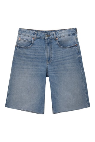 Bermuda in jeans - Blu
