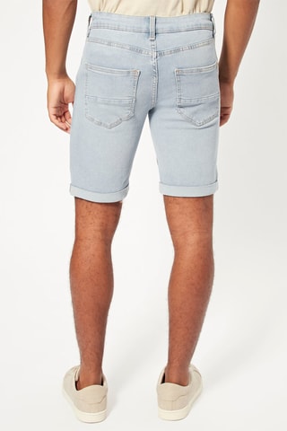 Bermuda skinny in jeans - Azzurro