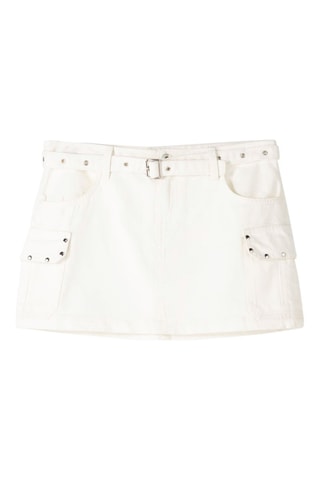 Minijupe - Blanc