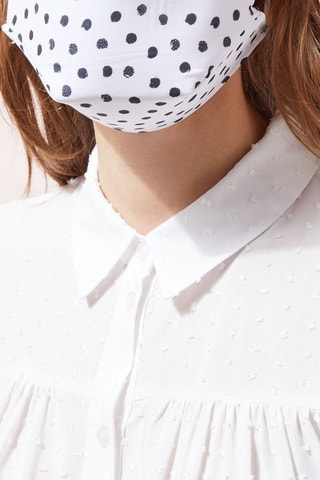 Masque Print - Blanc - Etam