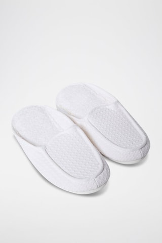 Pantoufles Abeille - Blanc