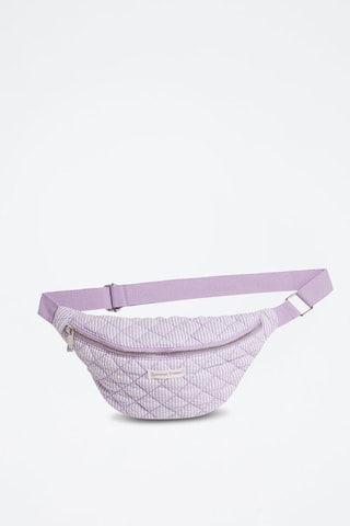 Sac banane Banana - Mauve et blanc - Etam