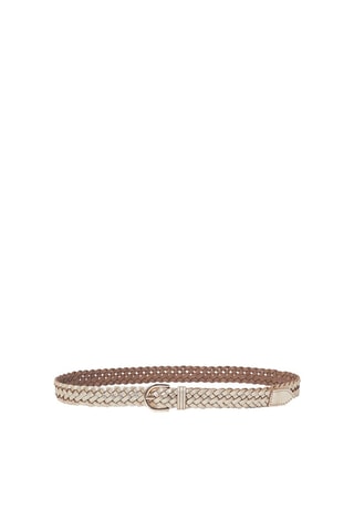 Ceinture en cuir Faden - Doré