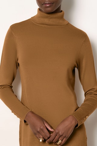 Robe pull Criss - Camel - Etam