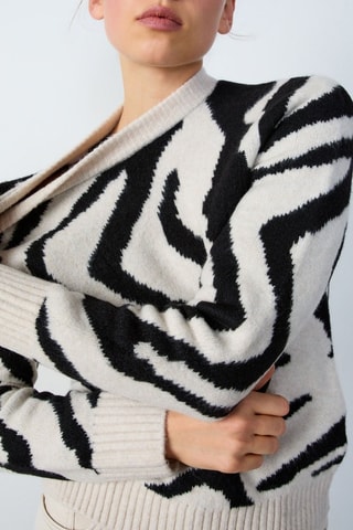 Jersey Abstract Poetry - Negro y blanco