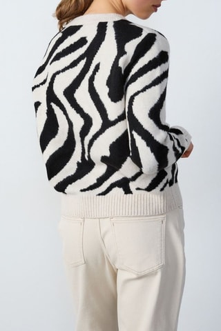 Jersey Abstract Poetry - Negro y blanco