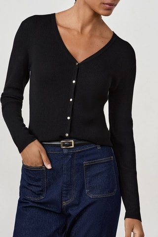 Gilet French Girl Era - Noir