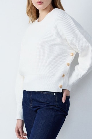 Pull Rdv Au Studio - Blanc