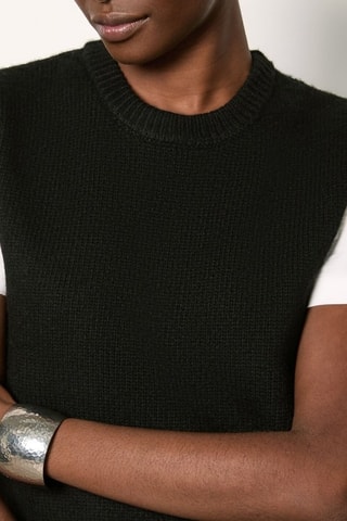 Pull sans manches Essentiel - Noir