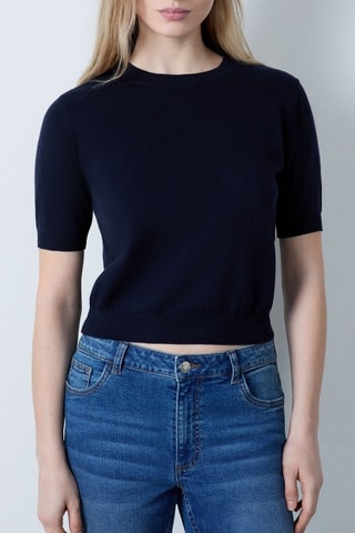Pull Essentiel - Bleu marine