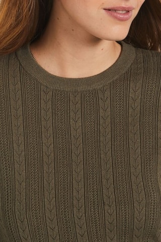 Pull Marche Aux Fleurs - Kaki