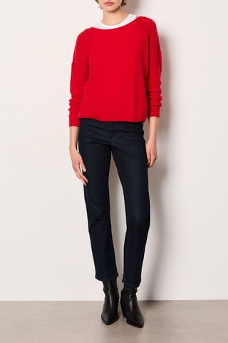 Pull en laine Essentiel - Rouge