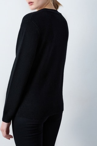 Gilet en laine Essentiel - Noir