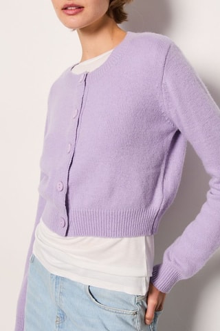 Gilet en laine Essentiel - Violet