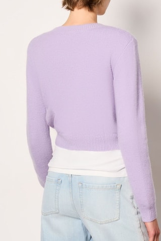 Gilet en laine Essentiel - Violet