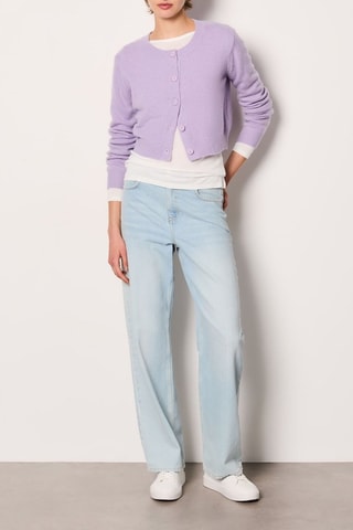 Gilet en laine Essentiel - Violet