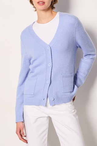 Gilet en laine Essentiel - Violet