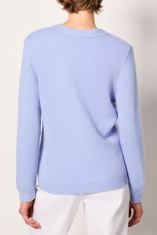 Gilet en laine Essentiel - Violet