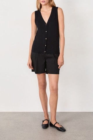 Gilet sans manches Essentiel - Noir